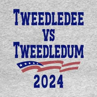 Tweedledee VS Tweedledum 2024 T-Shirt